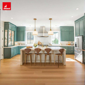 Gabinetes de Cocina Clásicos de Lujo de Diseño Clásico del Viejo Mundo, Multifuncionales, de Alland Manufacturers, con Isla y Encimera - Product Image 4