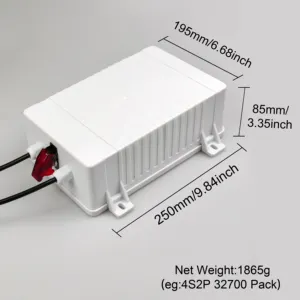 Benutzer definierte YaDan BP6 LiFePO4 Batterie Online-USV Wasserdichte Home-Backup-USV für Solarstrom versorgung