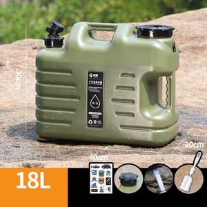 Grifo desmontable multifuncional de doble manija, tanque de agua para acampar, para emergencias, tanque de agua de gran capacidad para acampar - Product Image 2
