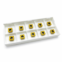 Plaquettes de fraisage rapide à haute vitesse en carbure de tungstène série SOMT pour le perçage de métaux SOMT040204 SOMT050204