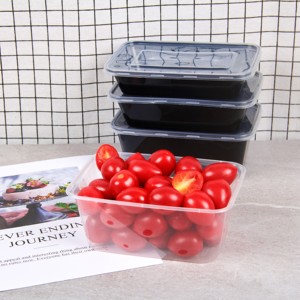 Contenedor de Alimentos Rectangular Más Vendido, Lonchera Desechable de Plástico, Empaque Económico para Comida Rápida - Product Image 3