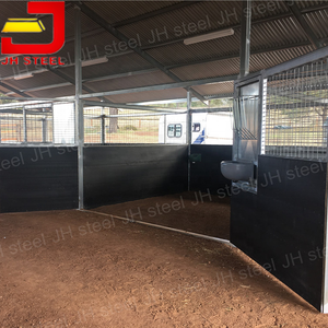 휴대용 말 장비 말 안정 야외 말 포장 PVC 지붕과 상자 - Product Image 3