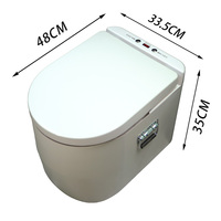 Sacs de toilette portables pour le camping et les voyages, sans eau, pour camping-car, à chasse d'eau à sec, thermoscellables, pour voiture, d'urgence, intelligents, compostables, en plastique