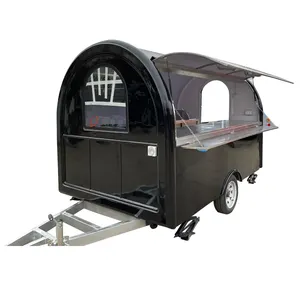 Yeni tasarım kahve dükkanı mobil motosiklet pizza dondurma elektrikli gıda van kamyon sepeti kiosk