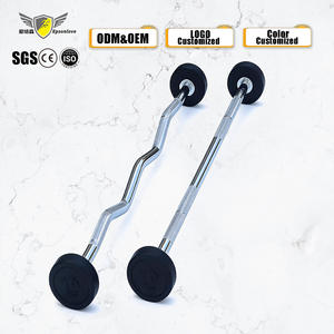 <span class=keywords><strong>Barra</strong></span> de Pesas Recta de Goma, Set de Barras para Entrenamiento Físico - Product Image 1
