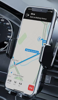 Nouveau support de téléphone pour voiture, design à ventouse adhésive, pliable, rotatif, résistant à la chaleur, pour console centrale, tableau de bord, modèle K04