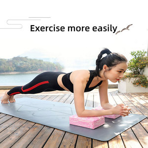 Bền biểu tượng tùy chỉnh EVA đá cẩm thạch ngụy trang <span class=keywords><strong>Yoga</strong></span> khối với hiệu suất cao có tính năng thiết kế độc đáo - Product Image 6