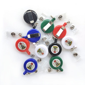 Eco-friendly Retractable Plastic Nursing <b>ID</b> <b>Card</b> <b>Holder</b> YO-YO Badge Reels for Nigeria Market Accessory - Product Image 4