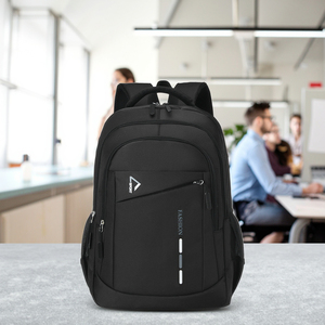 Lightweight Business <strong>Computer</strong> <strong>Backpack</strong> for Middle School Students Waterproof Oxford with Geometric Zipper Durable Polyester - Product Image 1