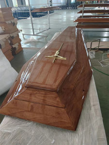 Caixão de Madeira para Adultos em Paulownia, Carvalho e Pinheiro, Acabamento Sólido com Verniz de 5 Camadas, 1920*650*580mm, Estilo Europeu e Americano, Ecológico - Product Image 5