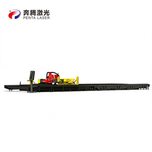 Máquina de Corte Láser de Fibra Penta de 6000W Tipo Gantry para Corte Industrial de Metal a Alta Velocidad - Product Image 1