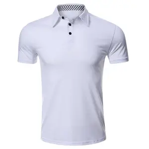 Custom Men's Clothing Summer Burst Europe And The United States Men Short-sleeved Paul Shirt Enterprise Polo Shirt OEM