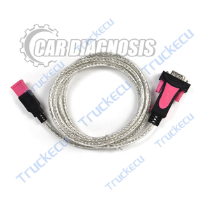 Herramienta de diagnóstico para excavadoras, camiones, bulldozers y grúas Liebherr de servicio pesado, versión 2.14.2, llave sculi, dongle DB9, kit de cable Deutsch de 9 pines. - Product Image 3