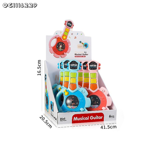 Più recente batteria Mini elettrico chitarra musicale giocattoli per i bambini con la luce - Product Image 6