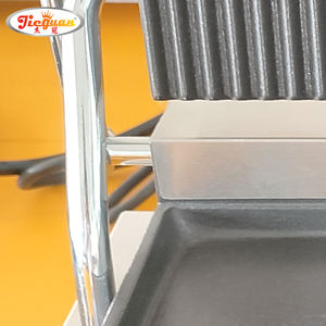 <span class=keywords><strong>Plaque</strong></span> à panini électrique grill top rainuré botton plat steak frit <span class=keywords><strong>prix</strong></span> d'usine mini grill vente en gros - Product Image 4