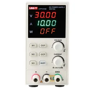 UTP1310S 30V 10A DC alimentation réglable à canal unique 4Bits tension affichage du courant régulateurs