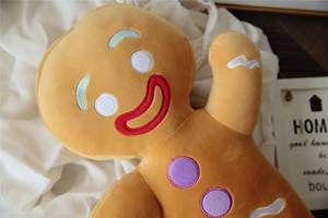 Muñeco de Jengibre al por Mayor de Fábrica, Creativo Galleta de Jengibre, Juguete de Peluche Relajante para Niñas, Regalos de Nochebuena - Product Image 3