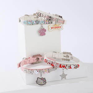 <span class=keywords><strong>Collar</strong></span> con Colgante de Hueso y Estrella con Pedrería para Mascotas, <span class=keywords><strong>Collar</strong></span> para Perros y Gatos Pequeños y Medianos - Product Image 2