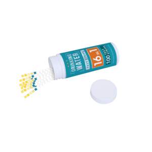 16 in 1 수동 물 테스트 스트립 키트 염소 시약 테스트 식수 pH 테스트 스트립 - Product Image 4