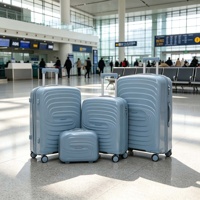 Offre Spéciale : Nouveaux Ensembles de Bagages de Voyage 4-en-1 avec Fermeture Éclair – Valises à Roulettes 14, 20, 24, 28 Pouces