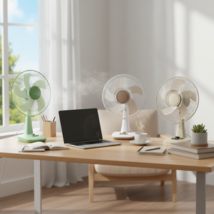 New Arrival GMG Electric Cooling Fan Table Fan Household Plastic Energy Saving Safety Durable KR Origin GTF16-332 - Product Image 3