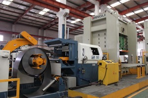 3 trong 1 cuộn dây thép decoiler ép NC Feeder uncoiler leveler Con lăn servo cho đấm tấm dòng - Product Image 4