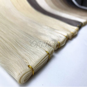 Invisible para Genius Weft Remy Extensiones de cabello humano Cabello liso dibujado Doble - Product Image 6