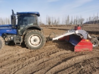 Niveleuse automatique de terrain tractée par tracteur pour la remise en état des terres arides, équipement de nivellement de précision, modèle PWBH400/PWBH500