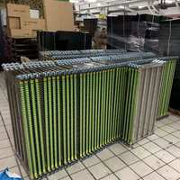 Chariot de rangement pour circuits imprimés ESD en acier inoxydable, réglable et personnalisé