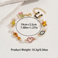 Bracelet polyvalent de luxe pour femme, style Y2K, esthétique douce, accessoire tendance pour influenceuses de mode, idéal pour les sorties et les tenues de princesse.
