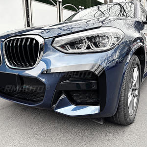 Cubierta embellecedora de faro antiniebla y divisor de aire para parachoques delantero BMW X3 G01 X4 G02 M Sport 2018 2019 2020 2021 Kit de carrocería Tuning - Product Image 4
