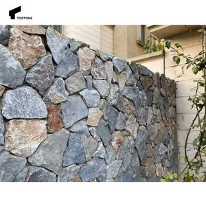 Tostone Pas Cher Usine Personnalisé <span class=keywords><strong>Ton</strong></span> Gris Extérieur Chinois Fou <span class=keywords><strong>Pavé</strong></span> <span class=keywords><strong>Pierre</strong></span> pour Extérieur <span class=keywords><strong>Jardin</strong></span> Paysage Maison Villa Décoration - Product Image 2