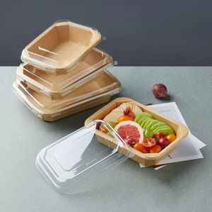 Многоразовый контейнер для еды из крафт-бумаги - Product Image 2