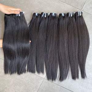 בתולה שיער הודי בתולה צמות הסיטונאי זול 10a בתולה הודית גולמית cuticle - Product Image 3