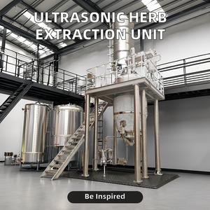 新超音波ハーブ抽出タンク 真空超音波ハーブ抽出機 製造業向け PLCコアコンポーネント - Product Image 6