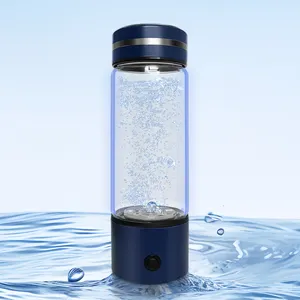 Alkaline Hydrogen Rich Water Filtration Water Bottle PEM Electrolysis H2 Hydrogen Water Bottle Generator