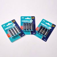 Vente en gros de 4 piles AA LR6 1,5 V ultra alcalines, approvisionnement commercial en vrac