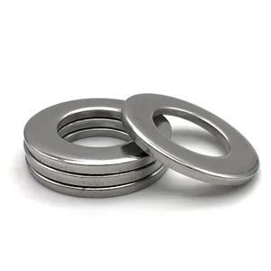 Flat Washer Astm F436 Hot Sale Stainless Steel Ss304 Plain Fender Flat Washer Din125 M24 Sae Washer