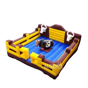 Jeu de taureau mécanique <span class=keywords><strong>fou</strong></span> de taureau de rodéo mécanique gonflable extérieur d'intérieur d'utilisation de <span class=keywords><strong>location</strong></span> commerciale - Product Image 1