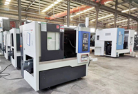 Haute précision cnc broche centre de tournage bois mini banc cnc tour machine pour métal