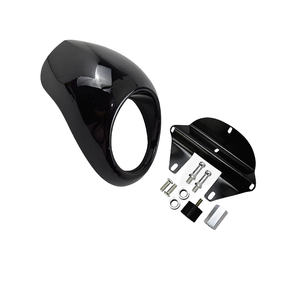 Pièces de moto, carénage de moto, cache-phare, adapté à la modification du cache-phare Harley 883XL1200 - Product Image 1