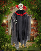 Horreur fantôme ensemble accessoires pour hommes femmes Cosplay fête Halloween atmosphère terrifiante scène décoration chambre jeu d'évasion