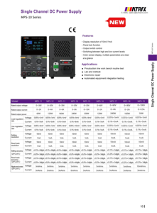 Alimentation linéaire DC réglable MPS11 avec interface USB pour les tests de routine et la réparation des établis - Product Image 3