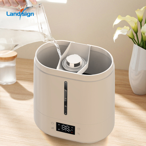Umidificador Ultrassônico OEM de Enchimento Superior com Névoa Fria para Quarto, Bebês, Ambientes Grandes e Plantas, com Controle Inteligente de Umidade e Luz Noturna - Product Image 3