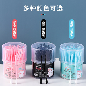 Double-Ended <b>Ear</b> <b>Pick</b> Cotton Swabs 100Pcs Disposable Earwax Cleaning For Personal Care - Product Image 2