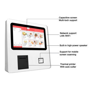 Kunden spezifischer All-in-One-Barcode-Leser Selbstbedienungs-Desktop-Kasse 13 "15,6" 24 "27" Touchscreen Self Checkout Kiosk Kiosk - Product Image 5
