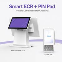 Dual Screen Cashier Payment System Touch Screen POS Payment Machine A680D1 Android Point of Sale Machine