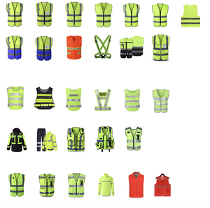 سترة أمان عاكسة مخصصة بشعار مطبوع لعمال مواقع البناء، متوافقة مع معيار EN ISO 20471 - Product Image 6