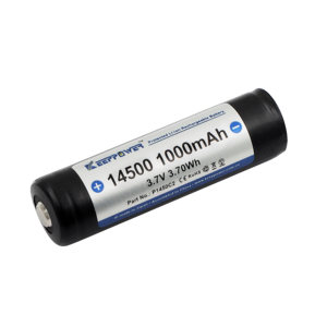 Batería Recargable de Iones de Litio Semi-sólida Protegida KeepPower 14500 de 1000mAh y 3.7V para Herramientas Eléctricas y Linterna P1450C2 - Product Image 4