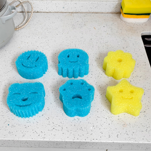 Éponge de nettoyage de haute qualité, personnalisée, pour un nettoyage en profondeur, compatible lave-vaisselle, anti-rayures, anti-odeurs, Kitchen <span class=keywords><strong>Daddy</strong></span> Sponge Supplies - Product Image 4
